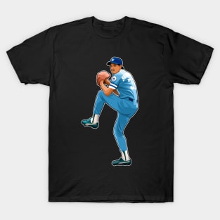 Bret Saberhagen Pitches Legend T-Shirt